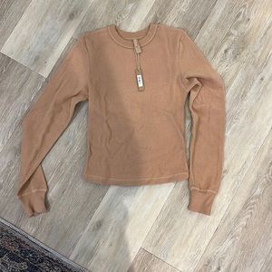Skims Small - Long Sleeve Waffle Collection